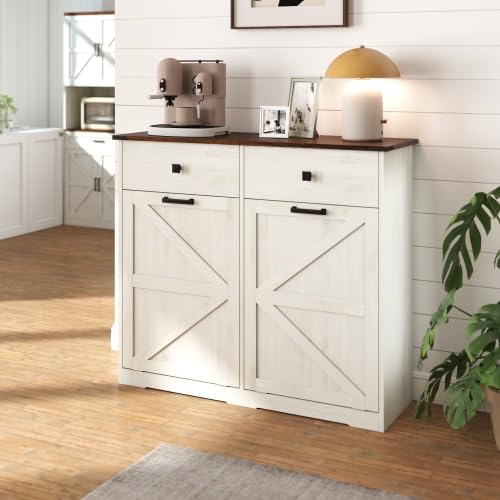 Tilt Out Trash Can Cabinet with Drawer N694848