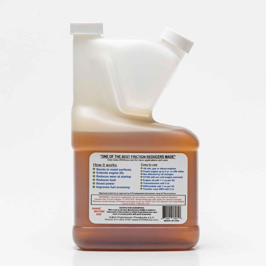 Friction Reducer Engine Friction Modifier 1 Pint (16 Oz) N6318