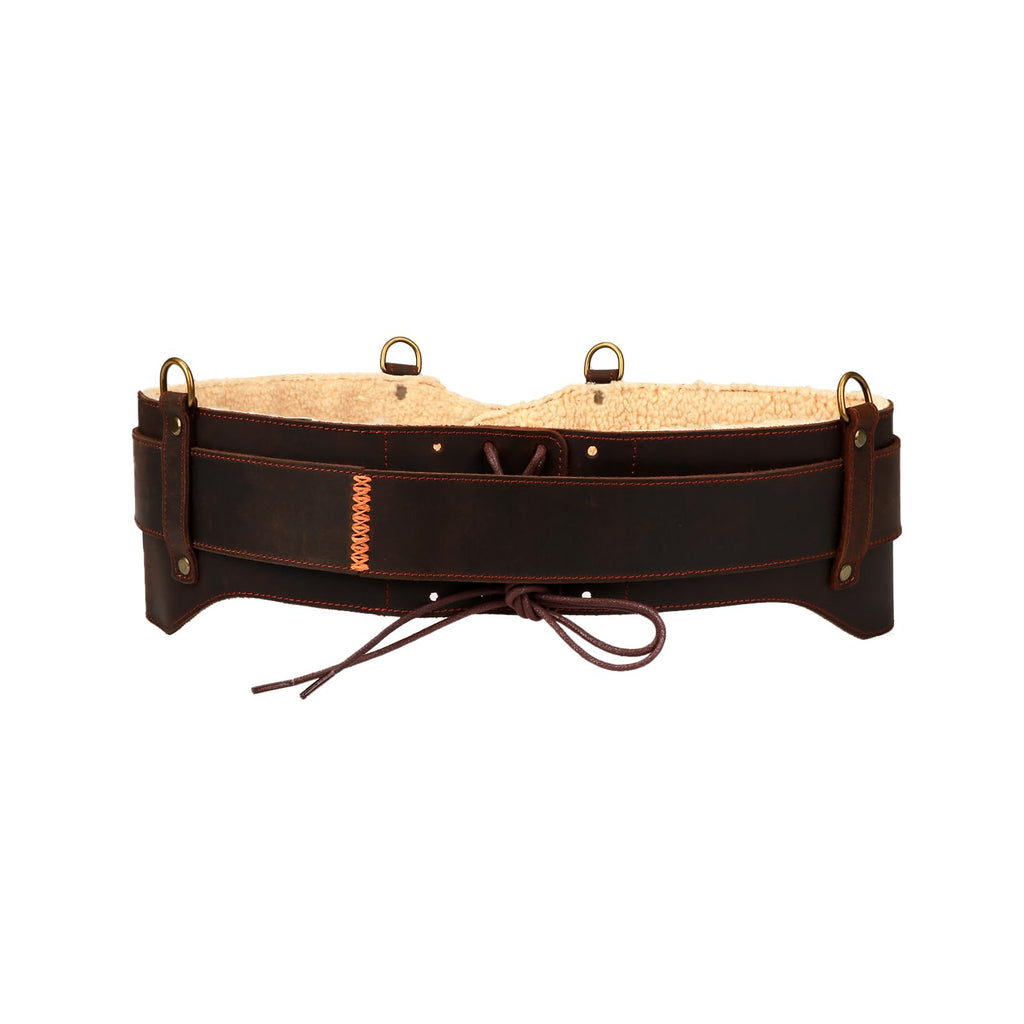 Leather Padded Tool Belt with Suspenders L6400