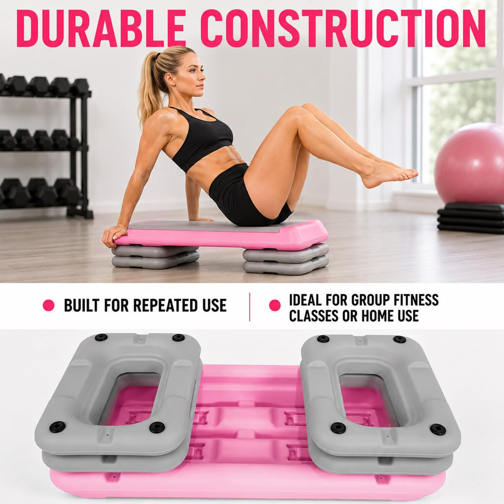 Height Adjustable Aerobic Step Platform O2411