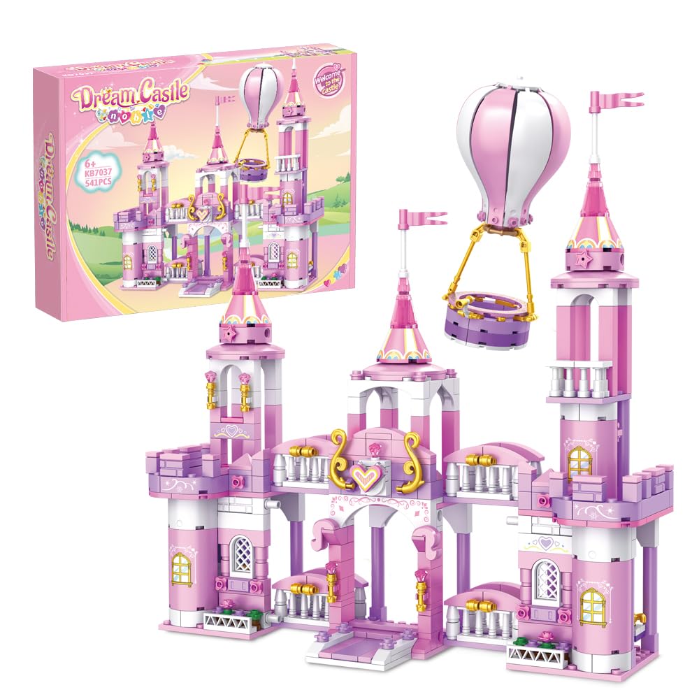 541 Pieces Multi Shaped Castle Building Blocks C86493
