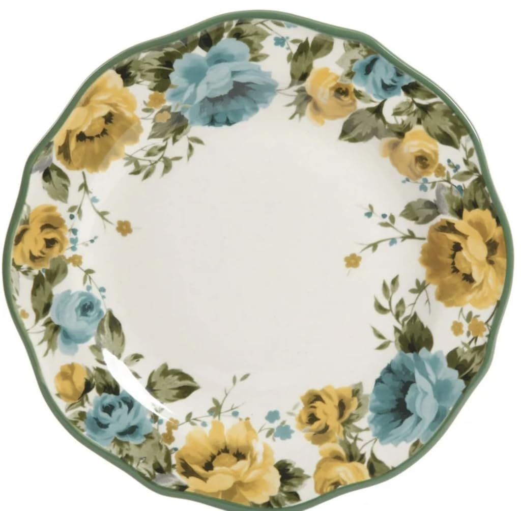12-Piece Floral Ceramic Dinnerware Set F7549
