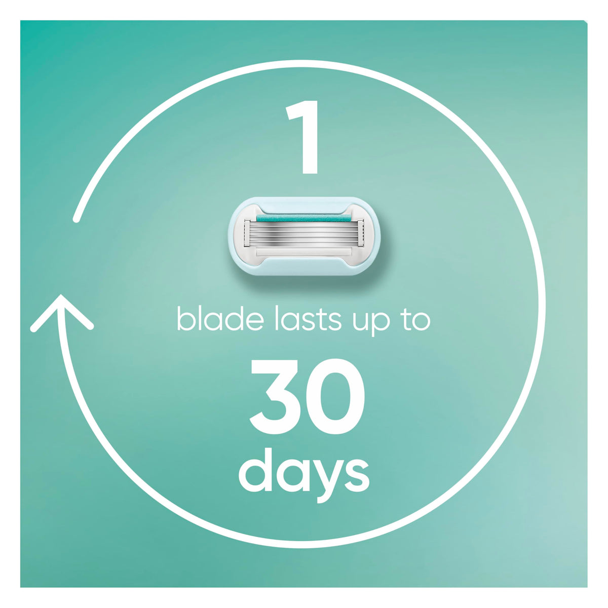 5 Count 5-Bladed Women's Razor Refills F5432
