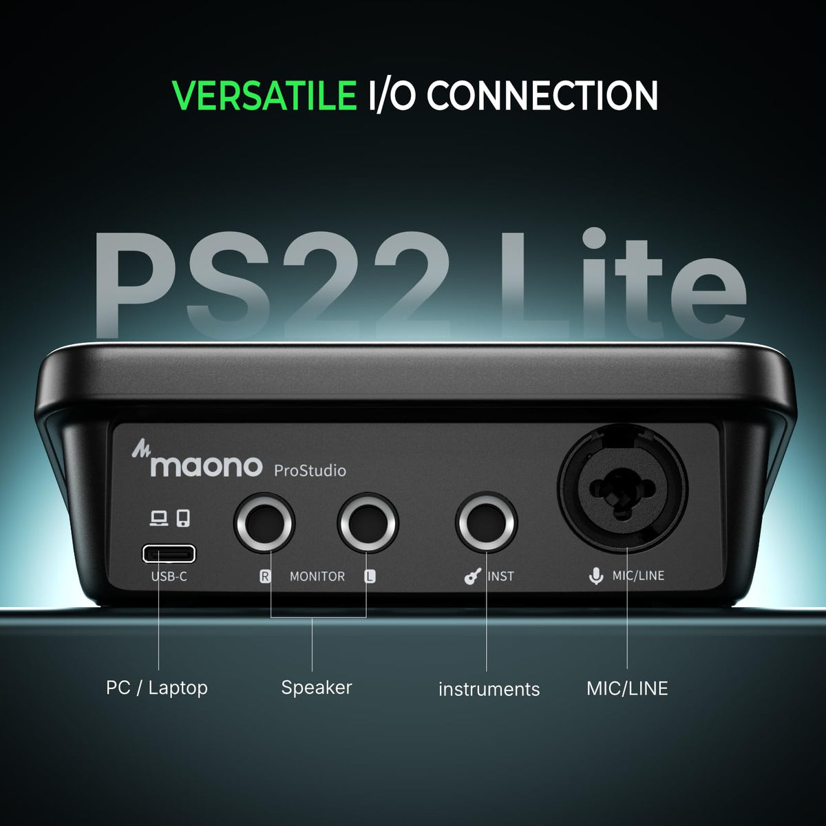 USB Audio Interface for Guitar & Vocals T3073