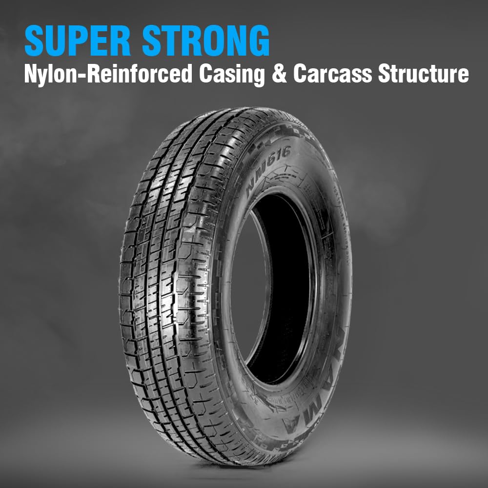 Set of 4 ST205/75R15 10 Ply Trailer Tires C425