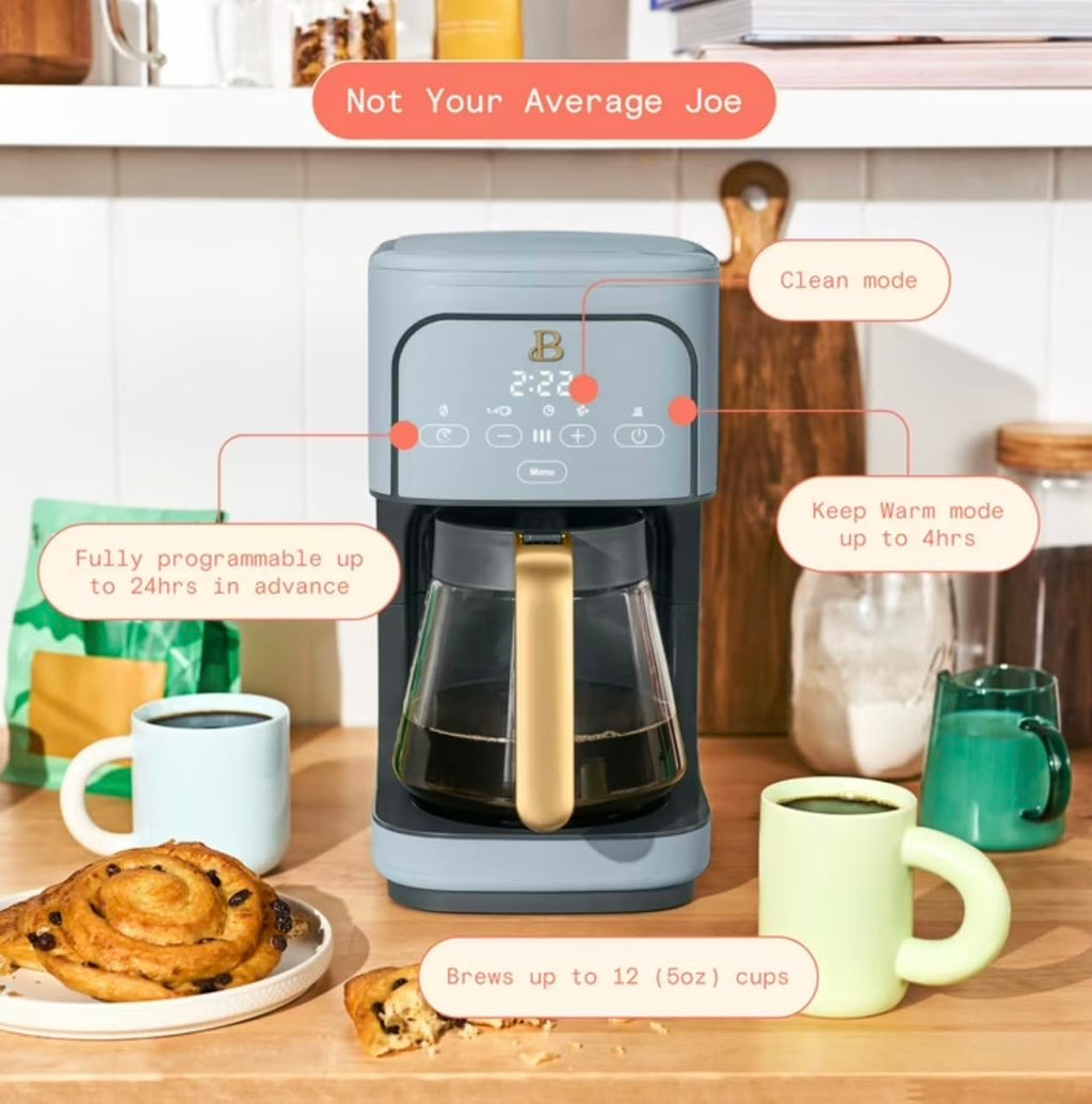 Cornflower Blue 12-Cup Programmable Coffee Maker G59170