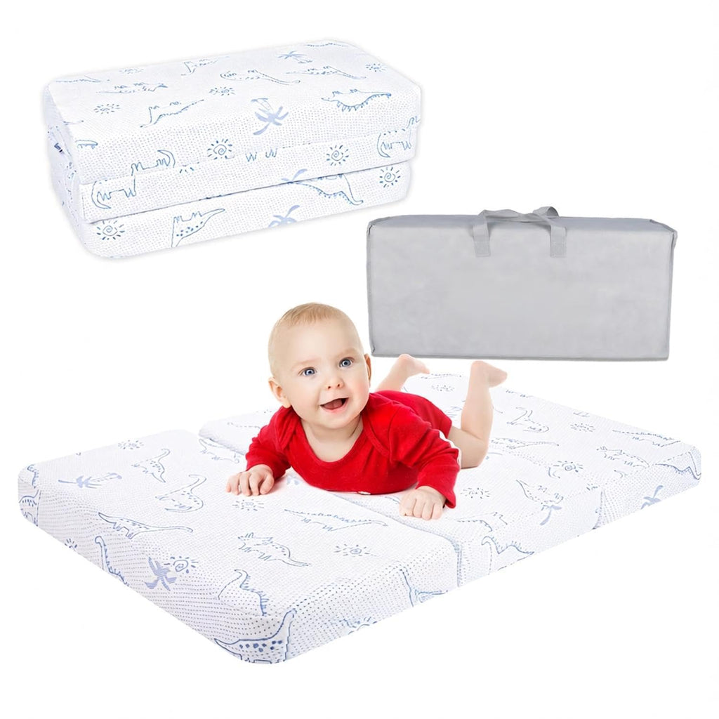 38x26 Trifold Dual-Sided Memory Foam Pack and Play Mattress G423952