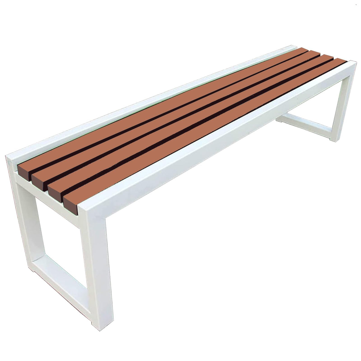 Cast Iron Outdoor Bench Carbonized Finish 150x40x45cm H4622