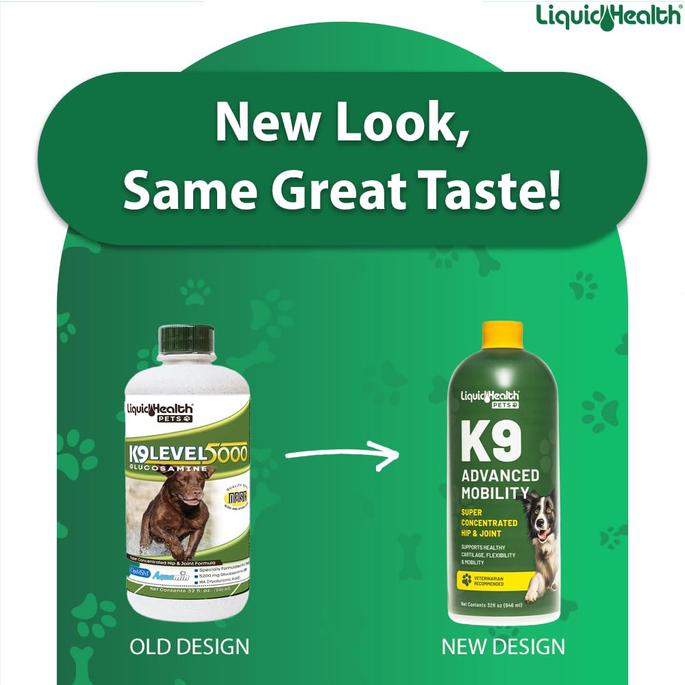 Liquid Glucosamine for Dogs with Chondroitin MSM 32 oz S907