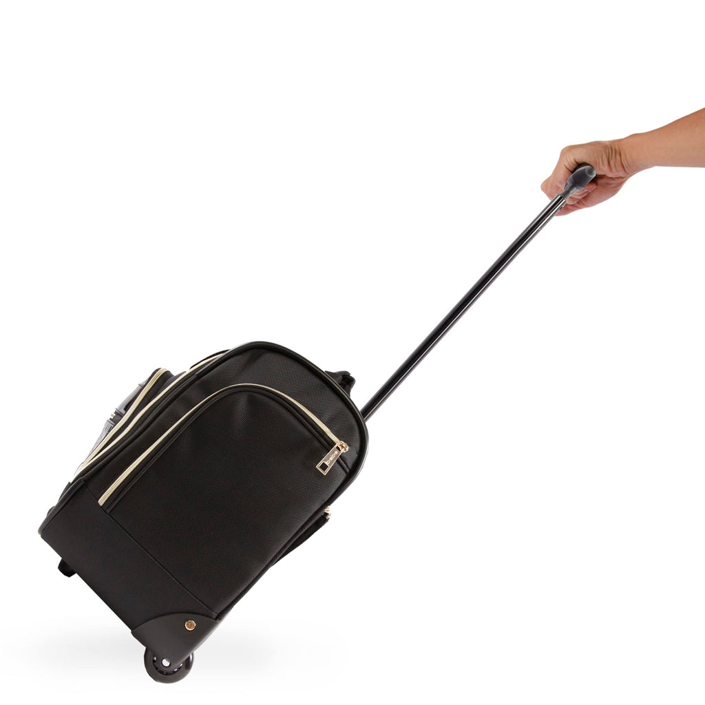 Croc Black Wheeled Under The Seat Carry On Bag B45230