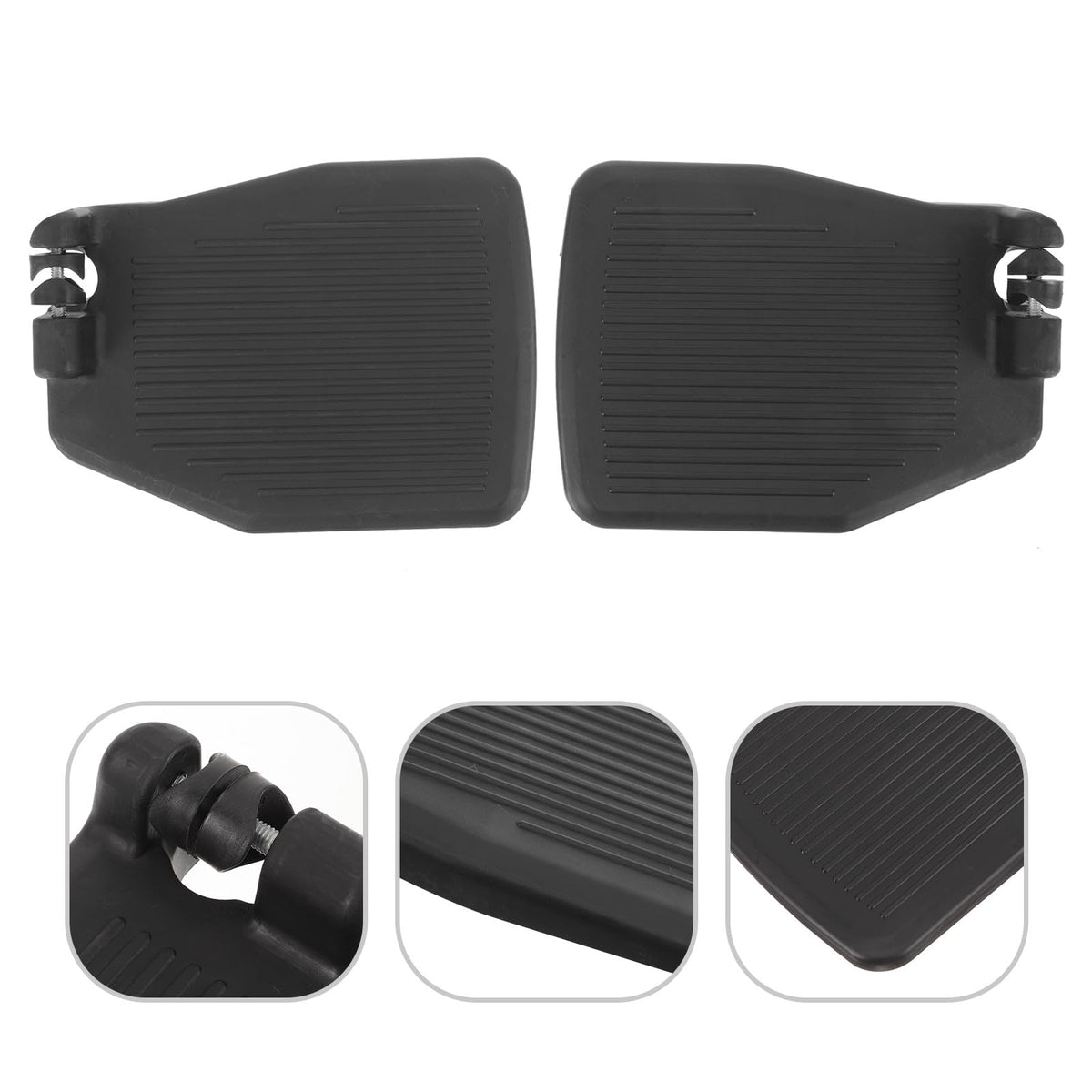 Heavy Duty Plastic Wheelchair Footrests N8128