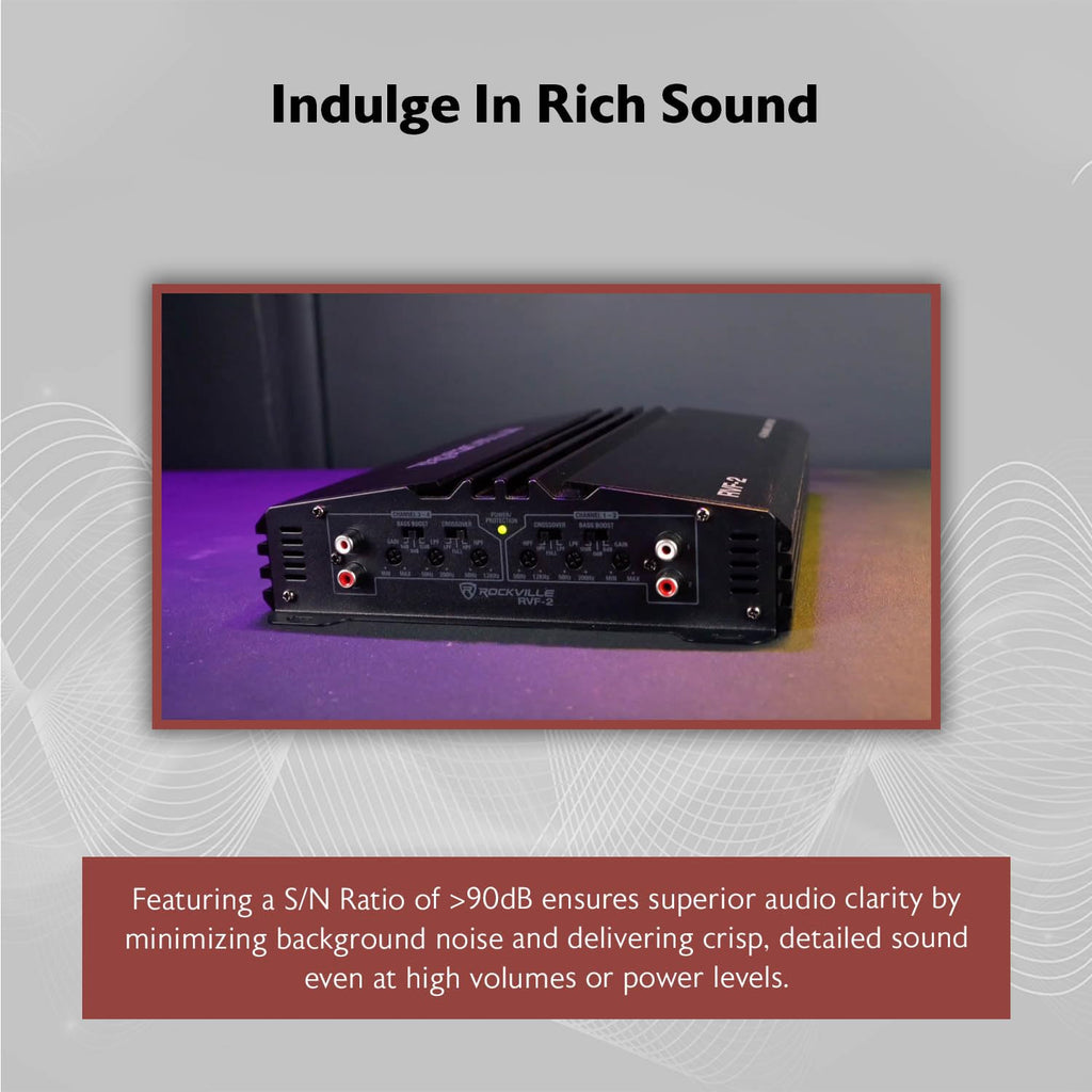 4 Channel Car Stereo Amplifier E5068