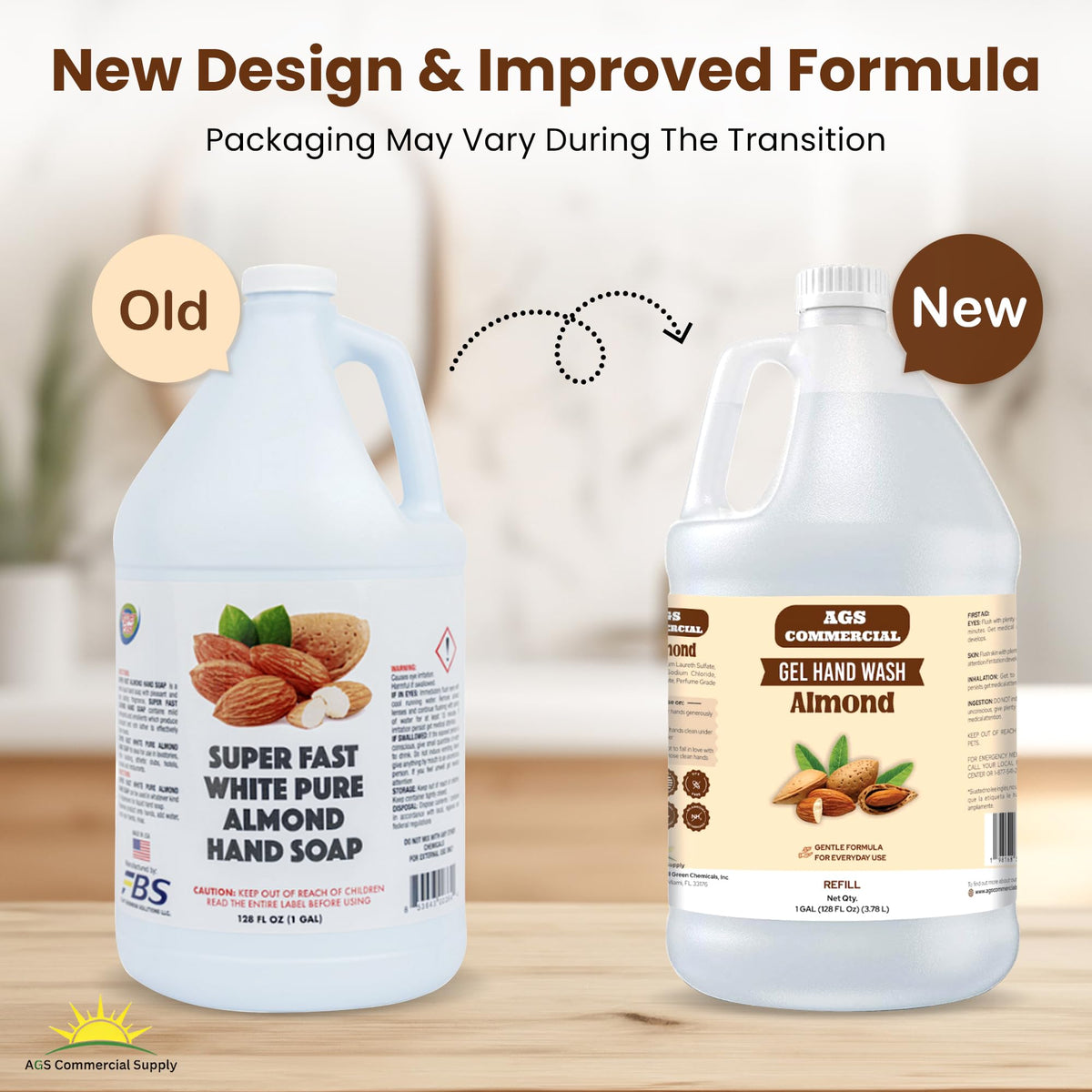 Almond Liquid Hand Soap Refill 1 Gallon F787213