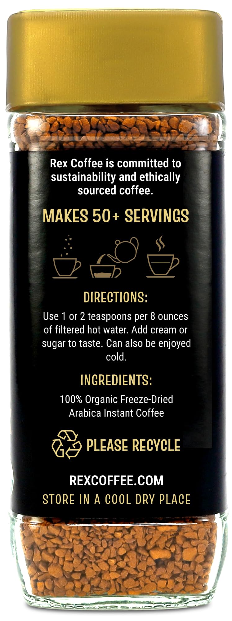 Organic Fairtrade Instant Coffee 3.53 oz G639398
