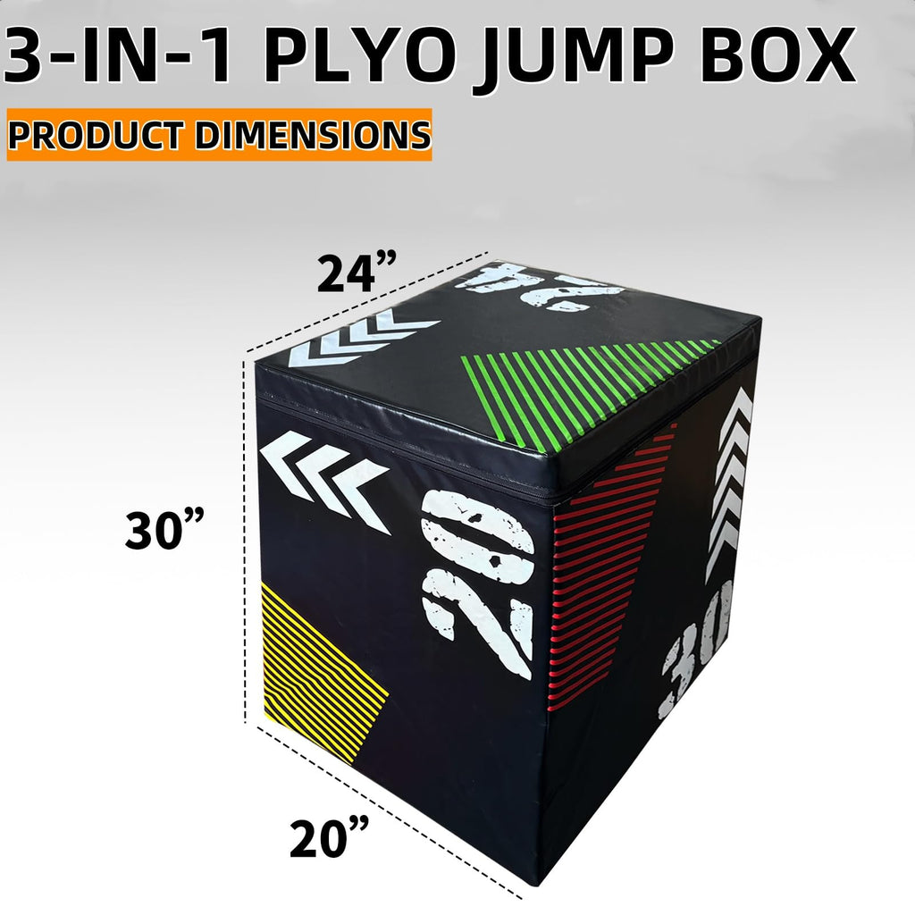 Steel Plyo Box with Anti-Slip Surface H56793