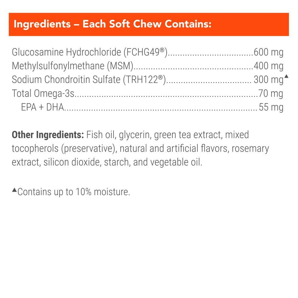 Dog Joint Supplement Soft Chews 60ct R581