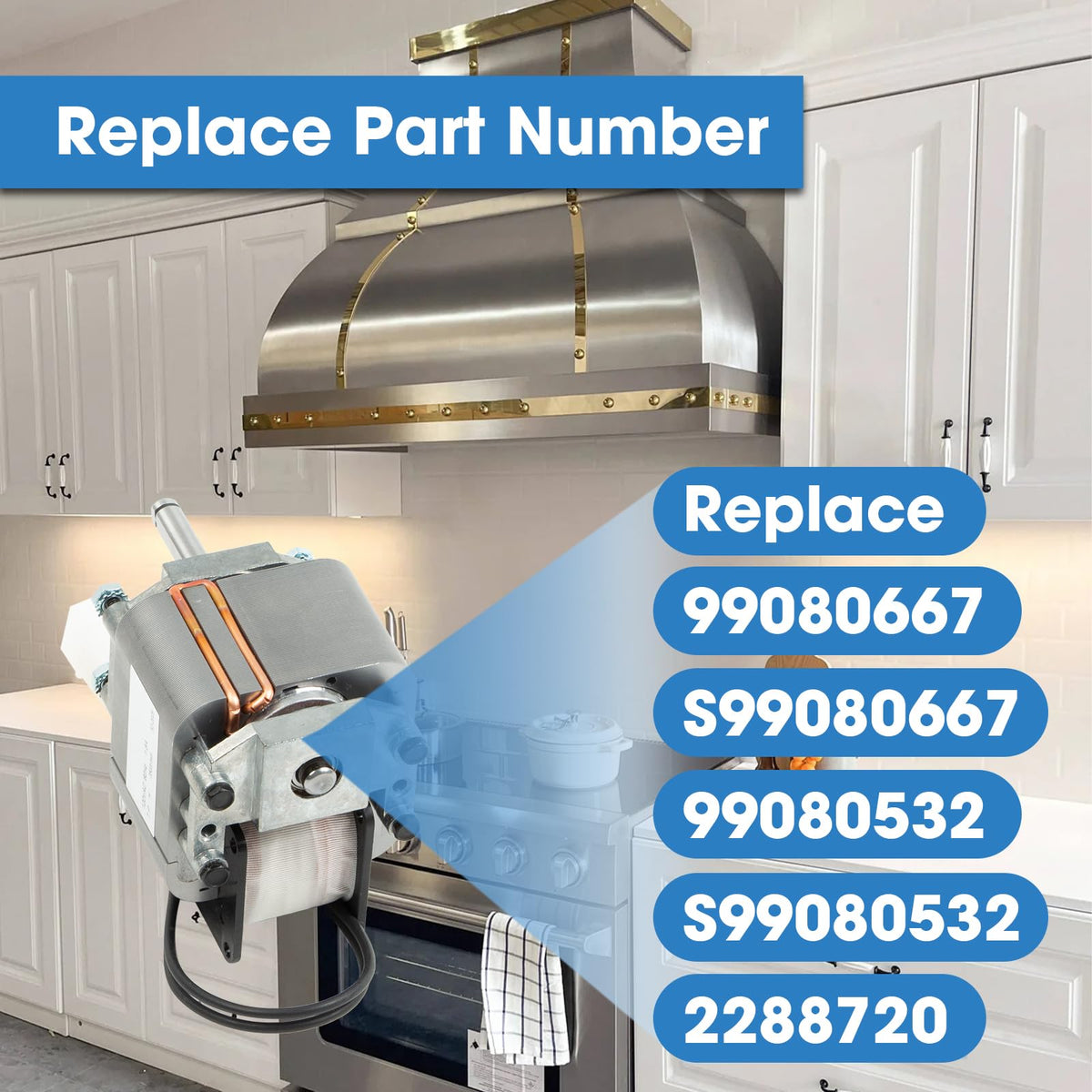 Vent Fan Motor Replacement N1836