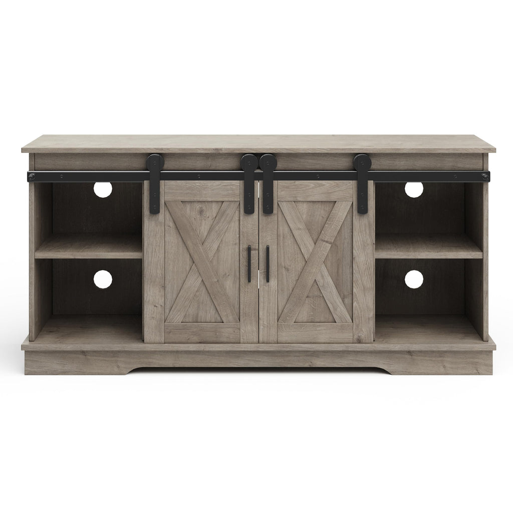65-Inch TV Stand with Sliding Barn Doors L975928