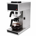 Commercial 12-Cup Stainless Steel Drip Coffee Maker with Dual Warmers F44430