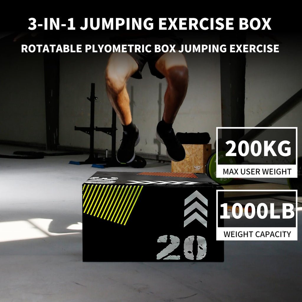 Steel Plyo Box with Anti-Slip Surface H56793