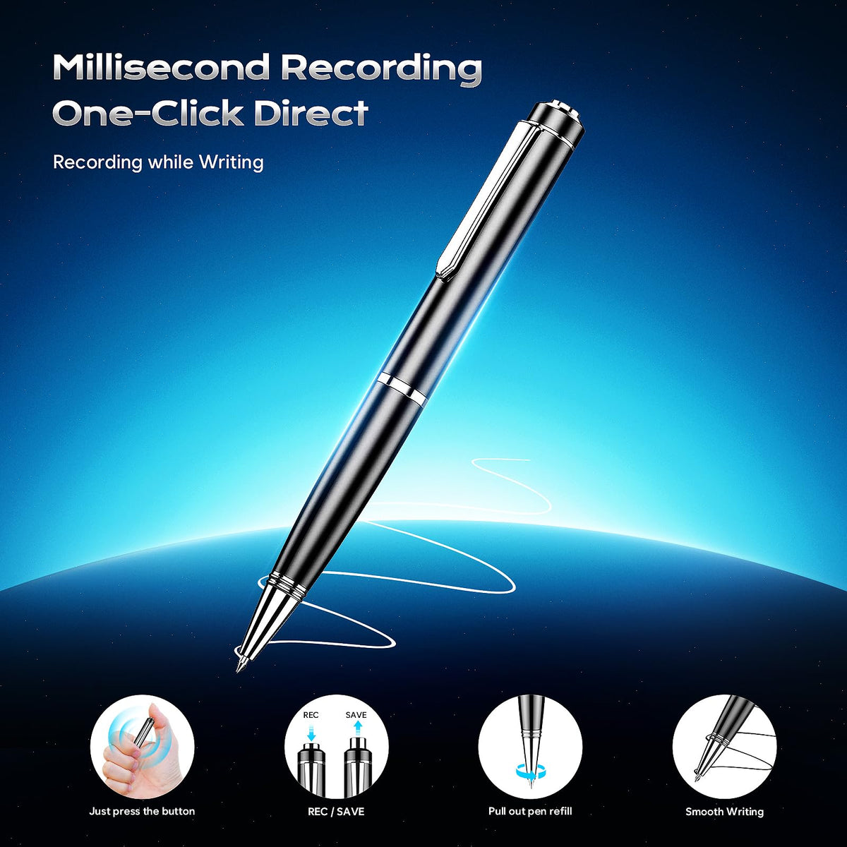 64GB Digital Voice Recorder W301