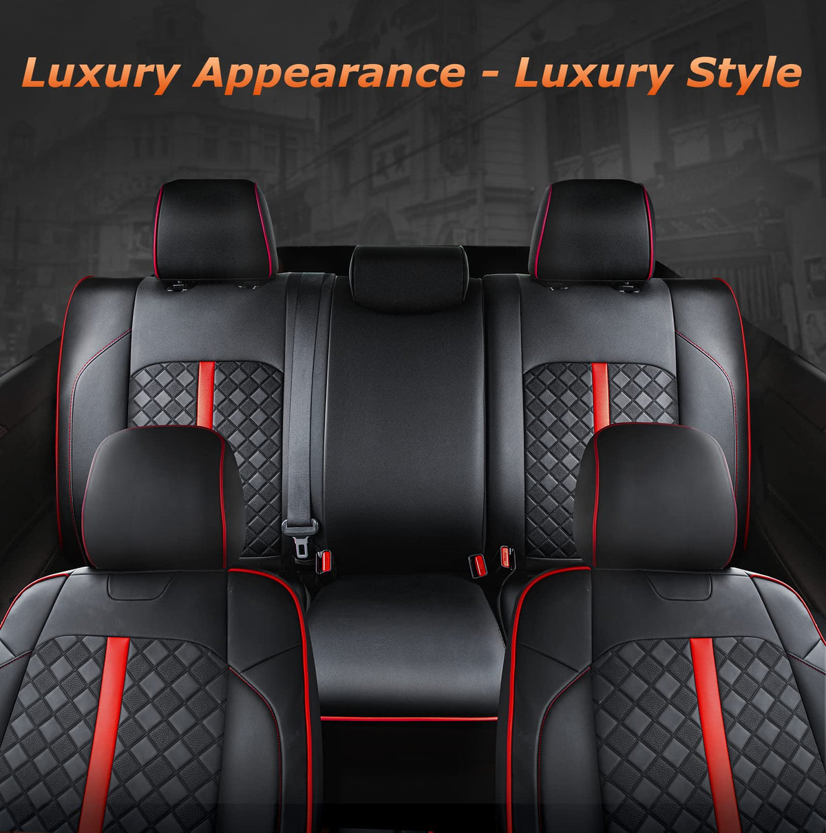 Custom Fit Leather Seat Covers I83063