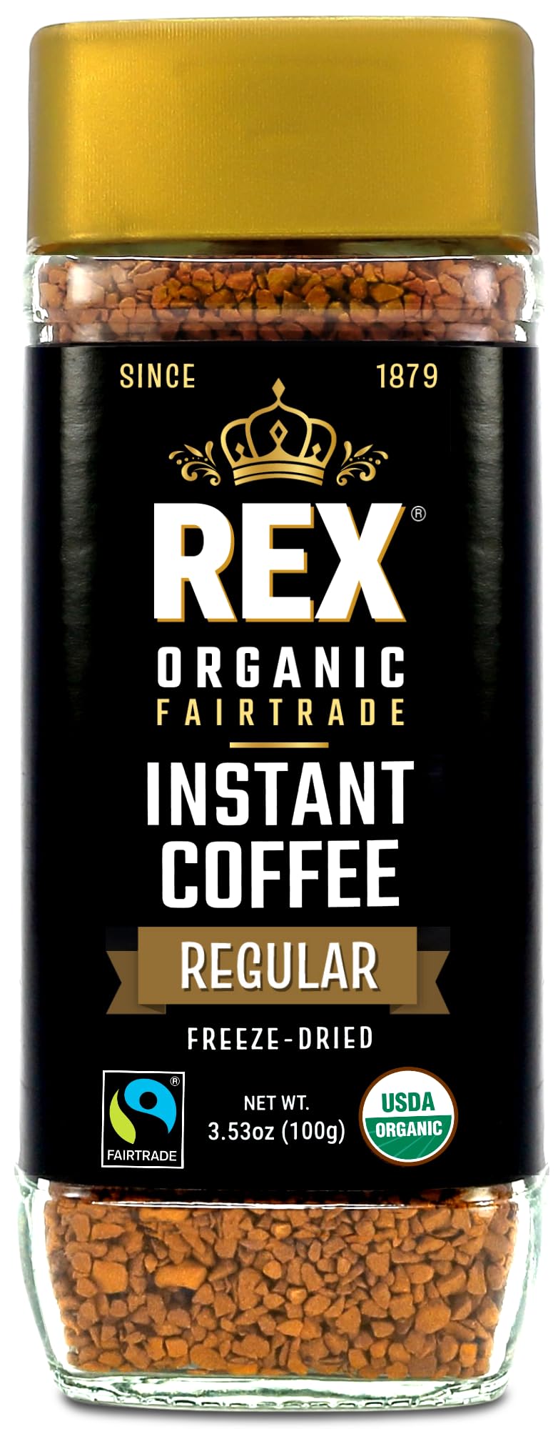 Organic Fairtrade Instant Coffee 3.53 oz G639398