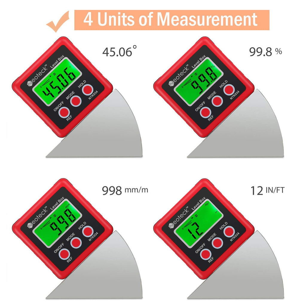 Digital Angle Finder with Magnetic Base V692381
