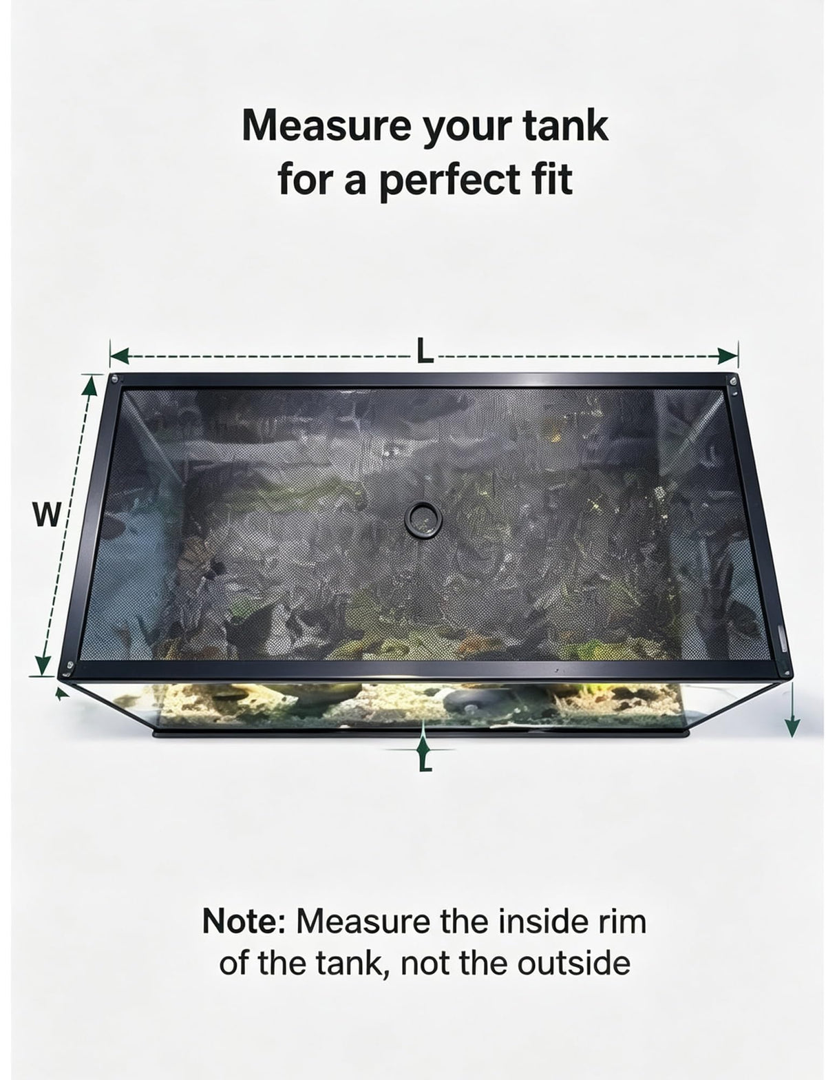 Aluminum Mesh Lid for Fish Tank O7085