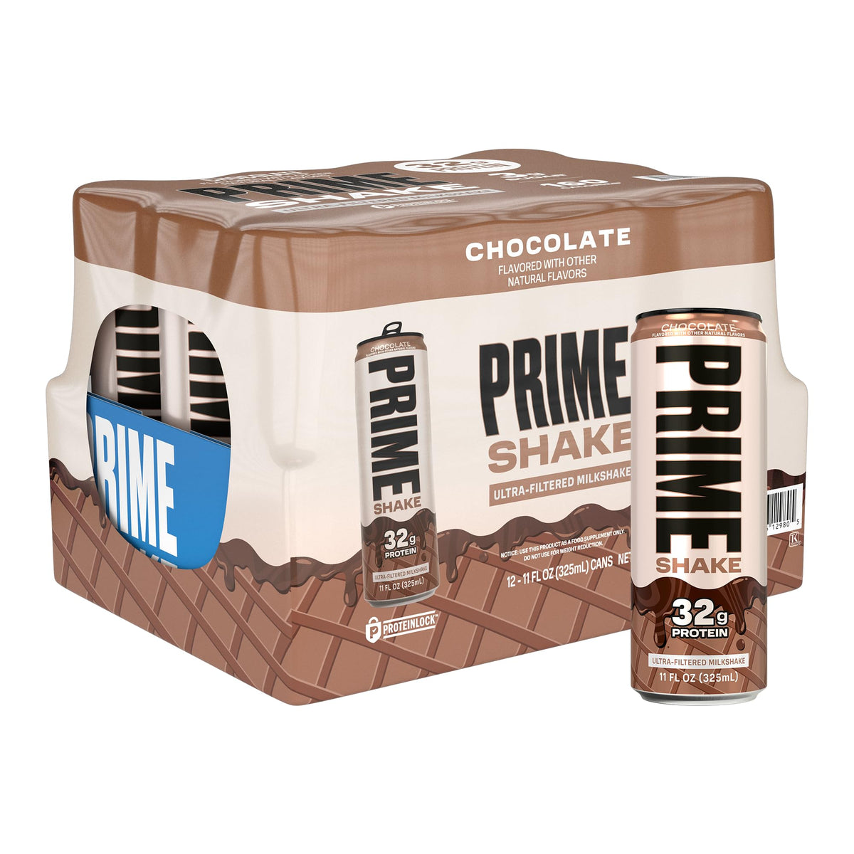 Chocolate 32g Protein Shake, Lactose Free, 11 fl oz, 12 Pack P983