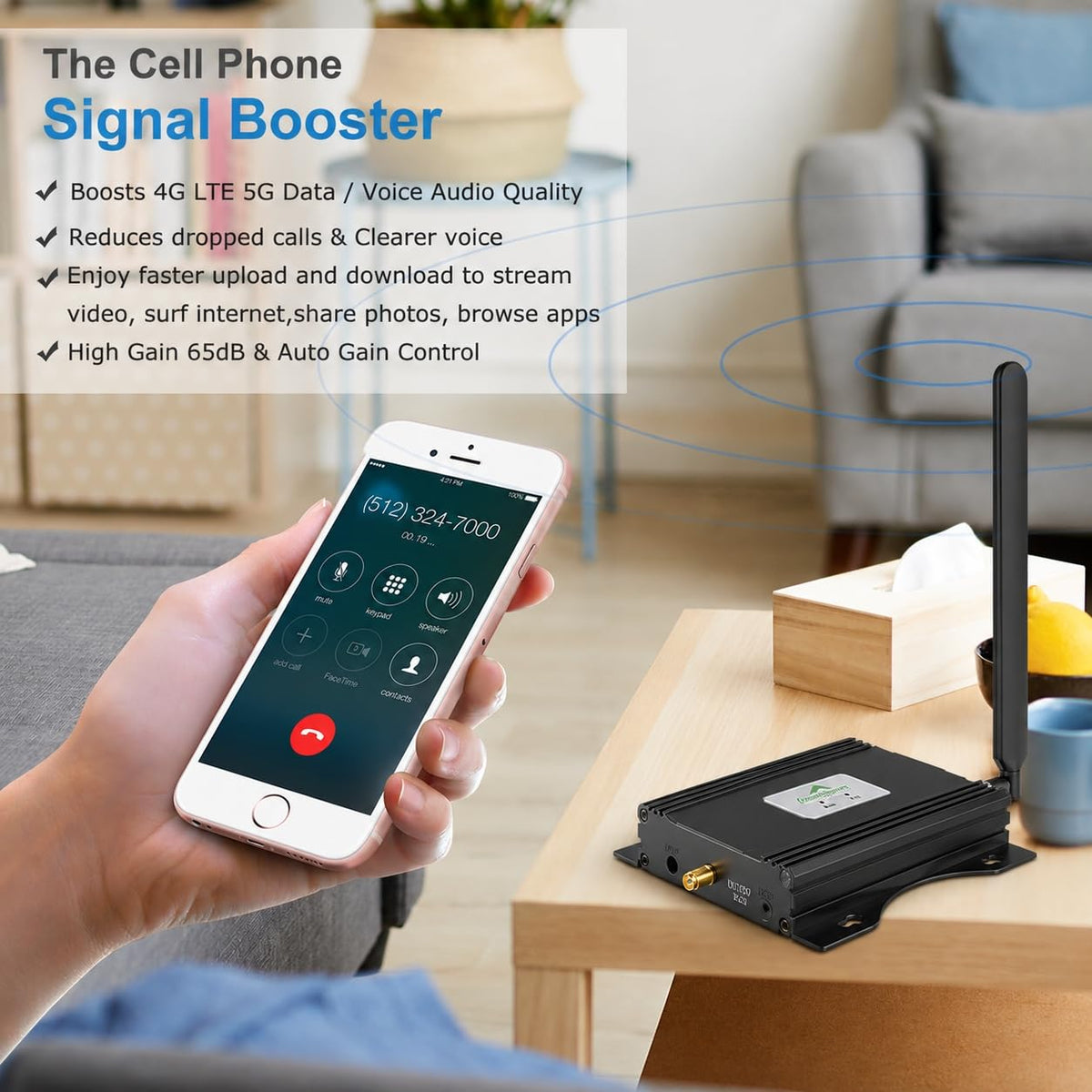 Cell Phone Signal Booster 5G 4G LTE D925468