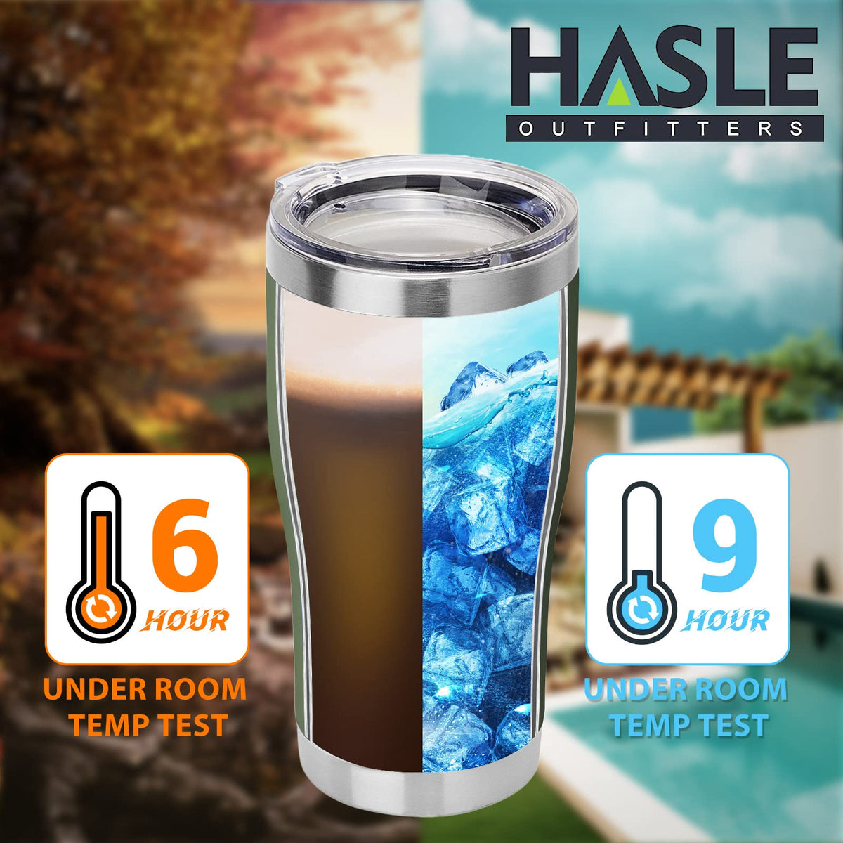 20 oz Stainless Steel Vacuum Insulated Tumbler with Lid M983