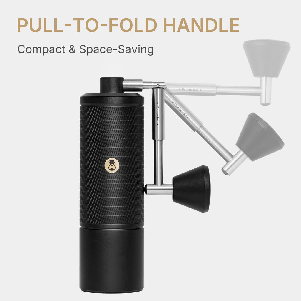 Manual Coffee Grinder 50 Adjustable Settings 42mm Stainless Steel Burr 30g Capacity B327707