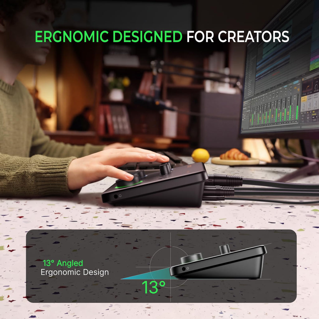 USB Audio Interface for Guitar & Vocals T3073
