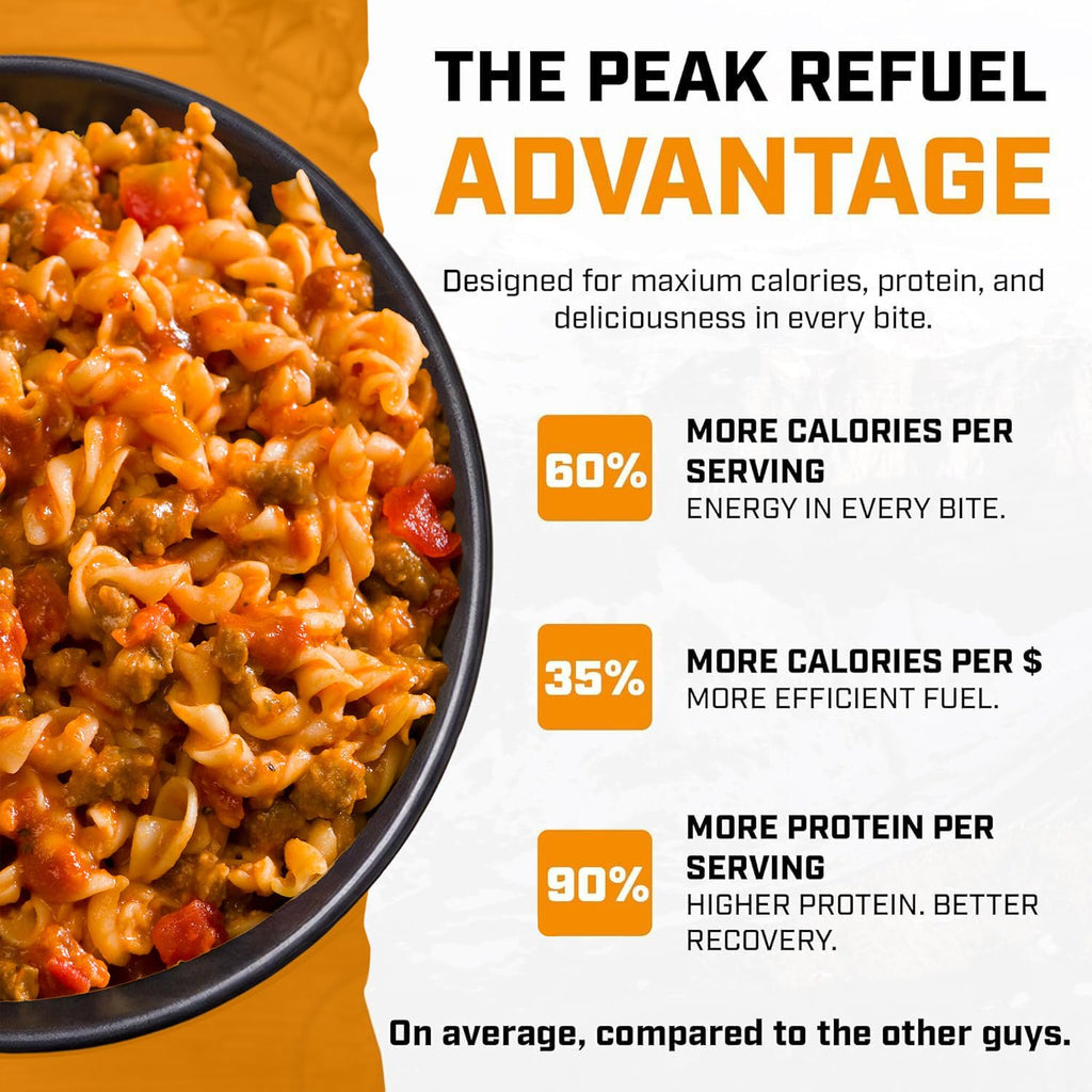 Beef Pasta Marinara Freeze-Dried Meal 2 Servings G820