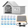 Heated Waterproof Insulated Outdoor Cat House U5914