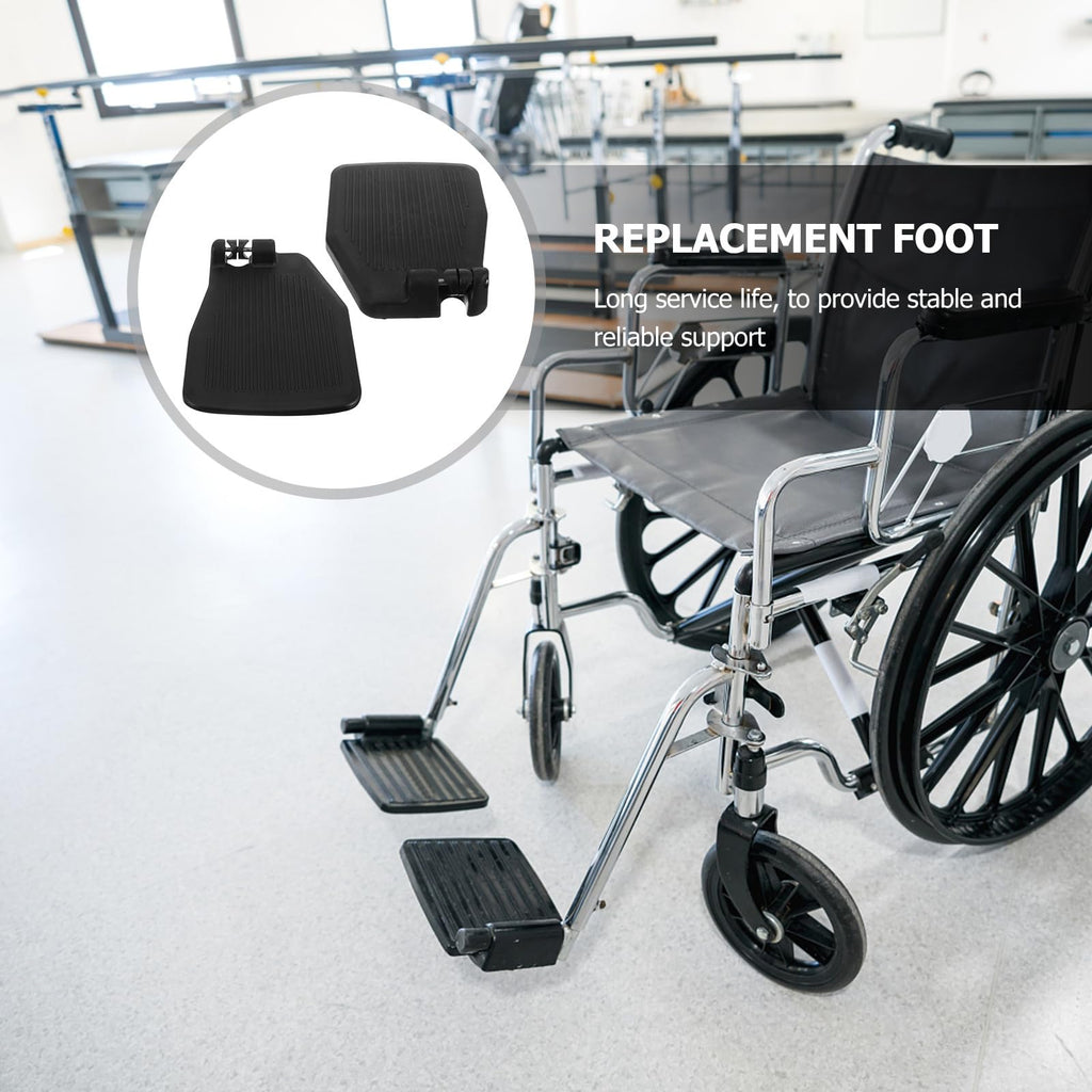 Heavy Duty Plastic Wheelchair Footrests N8128