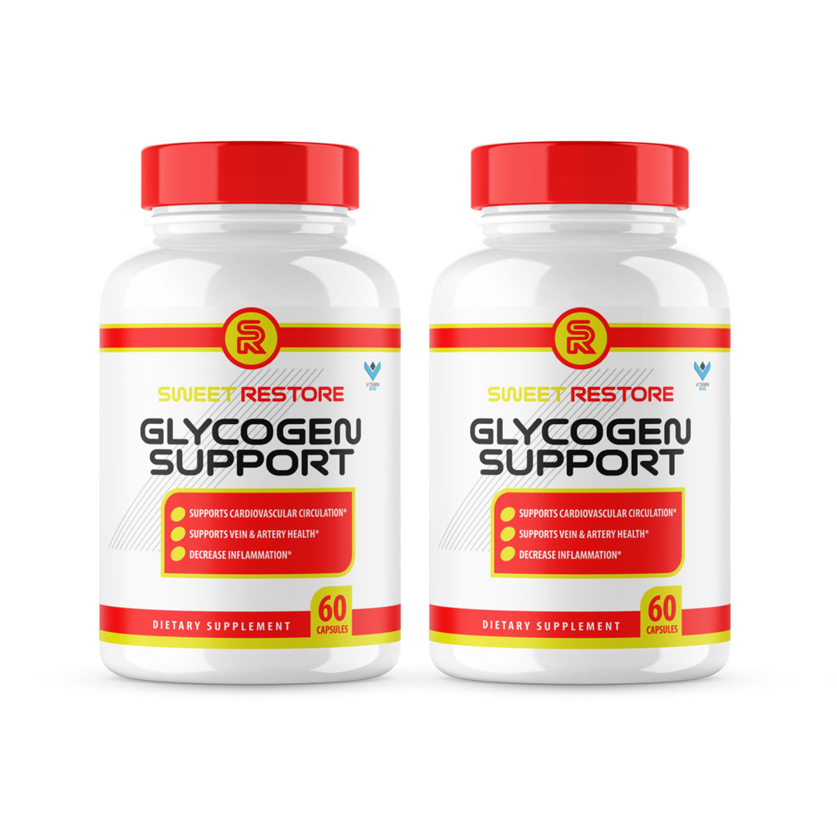 2 Pack Glycogen Support Capsules F2069