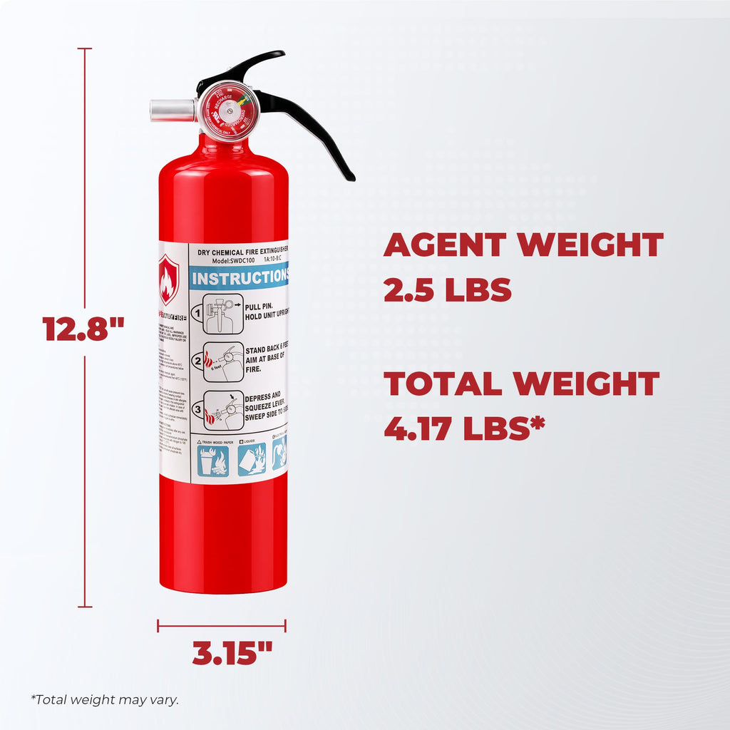 2.5 lb Heavy Duty Fire Extinguisher M398426