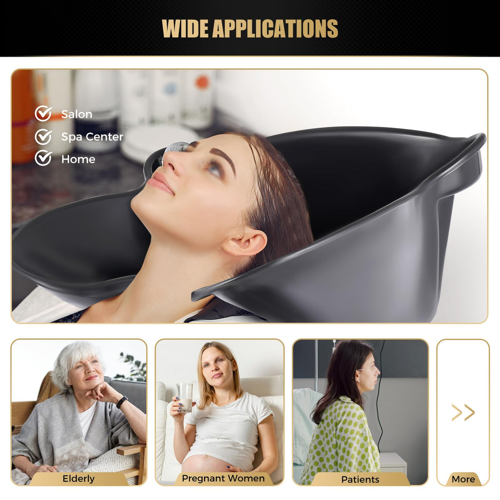 Portable Shampoo Bowl with 2 Water Tanks O862014