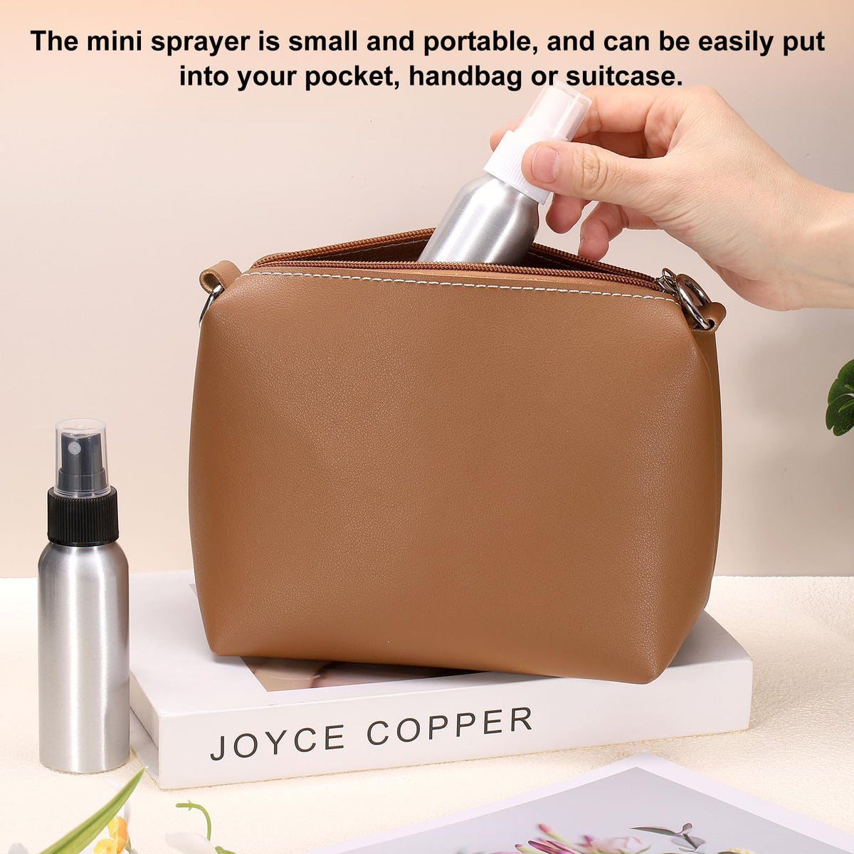 80ml Aluminum Fine Mist Spray Bottles Y110