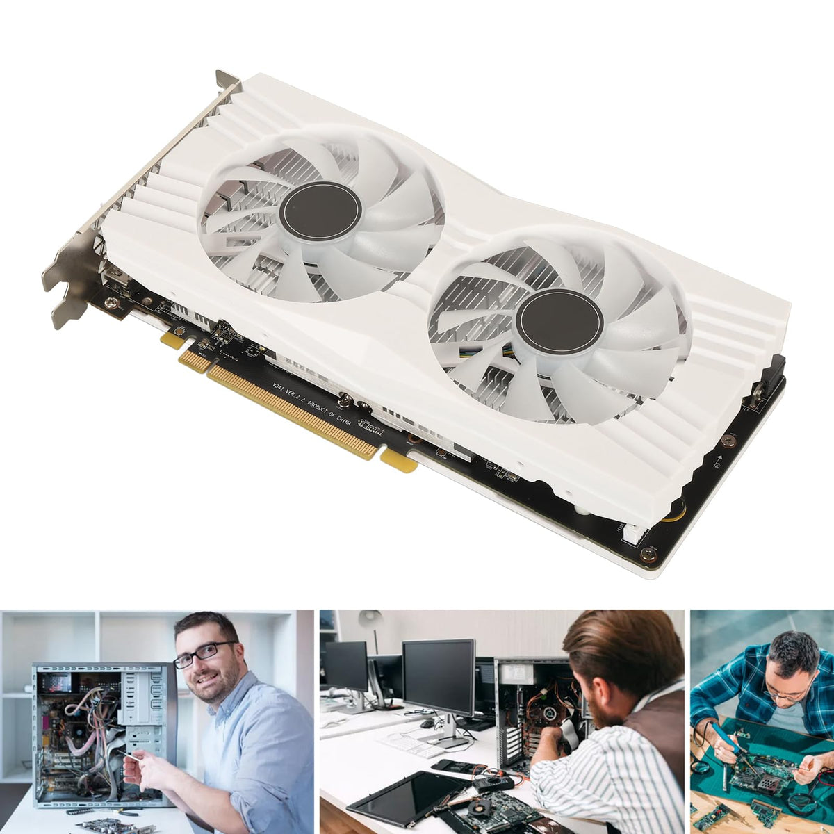 8GB GDDR5 RX 580 Graphics Card with Cooling Fans Y8852