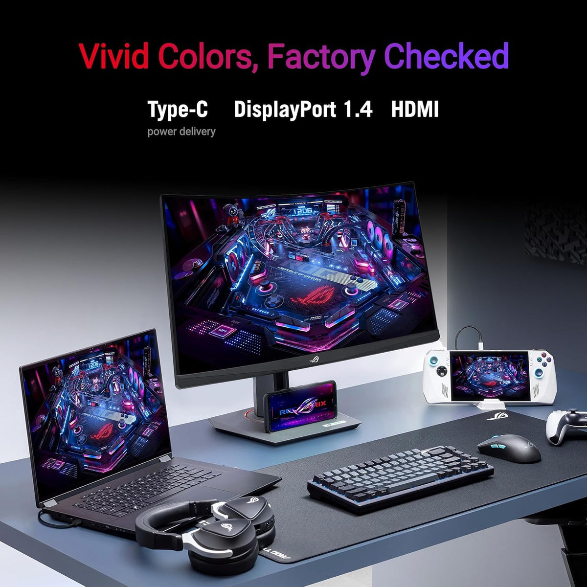 27" Curved 280Hz QHD Gaming Monitor O918081