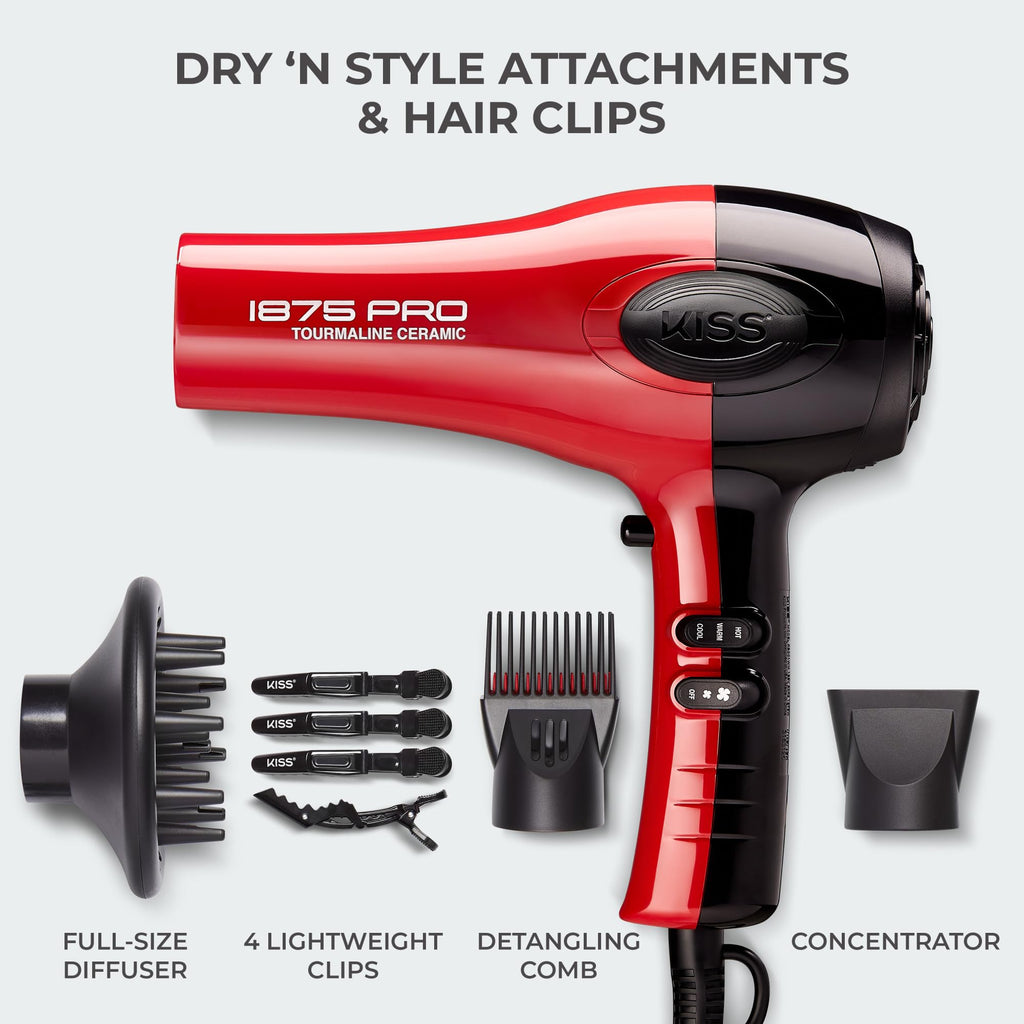 1875 Watt Tourmaline Ceramic Hair Dryer U32368