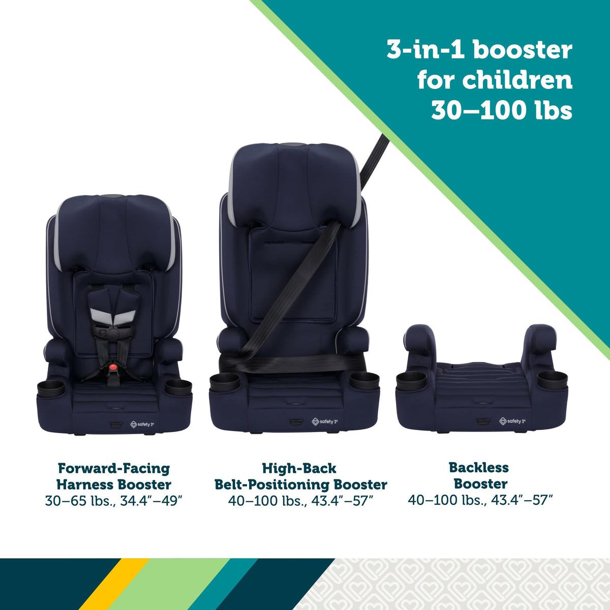 3-in-1 Booster Car Seat Z4380