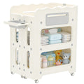 Foldable Portable Baby Changing Table with Storage Baskets H860