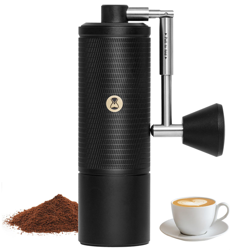 Manual Coffee Grinder 50 Adjustable Settings 42mm Stainless Steel Burr 30g Capacity B327707