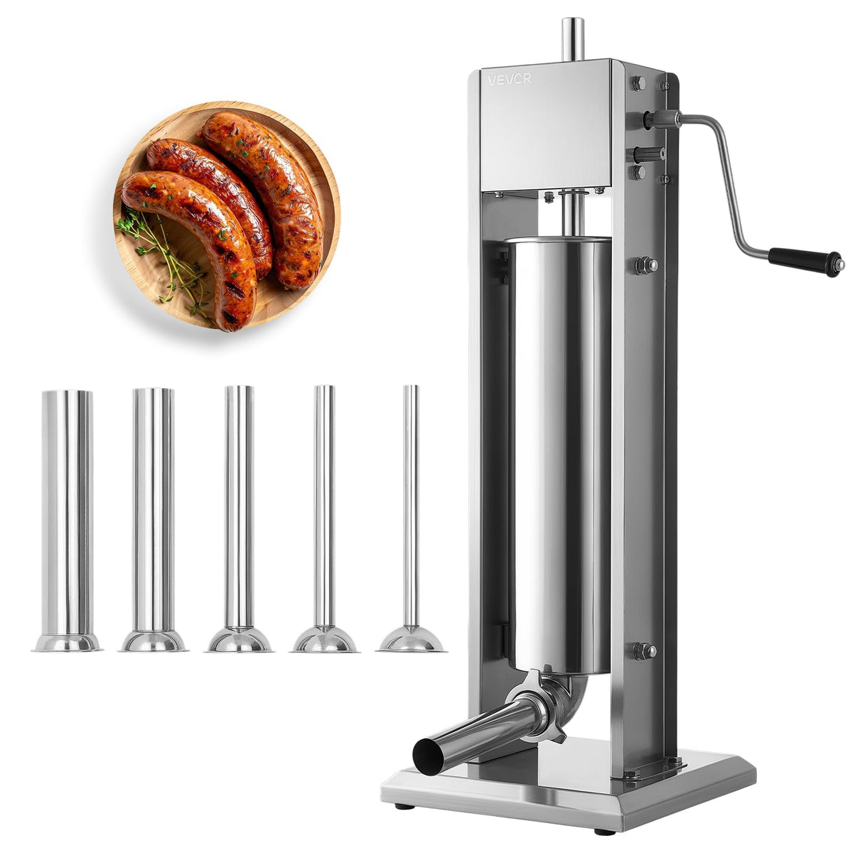 7L/15LBS Vertical Manual Sausage Stuffer E255