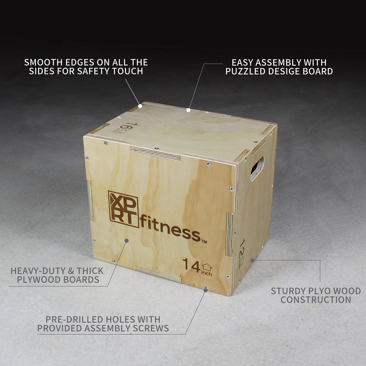 Wooden Plyo Box A720149