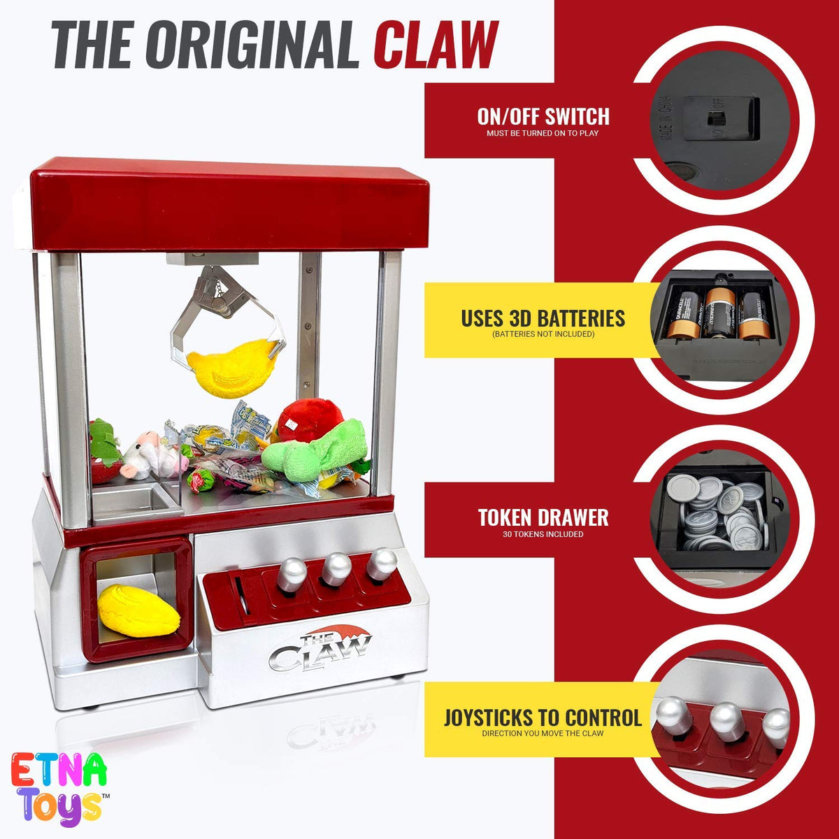 Electronic Arcade Claw Machine K58736